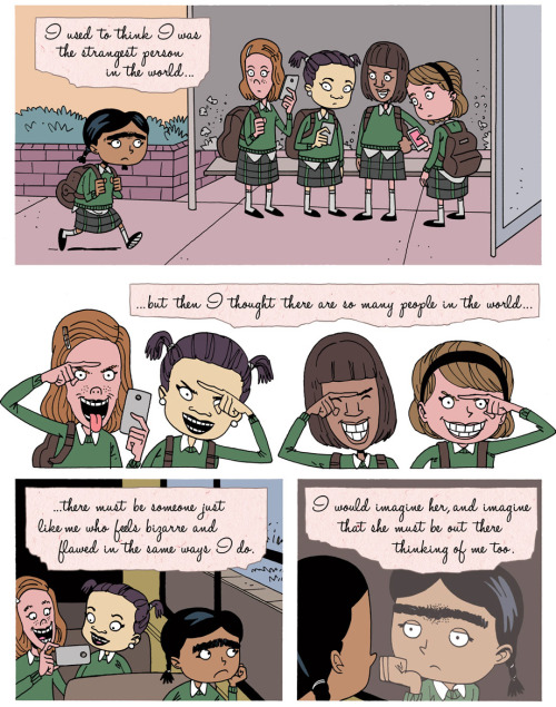 the-dream-i-had:  zenpencils: FRIDA KAHLO: Strange Like Me  This is the most beautiful thing I’ve seen in a while 