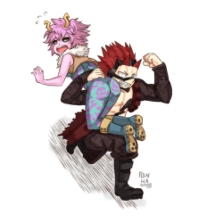 bnha-bitch:  Kirimina week day 4: BattleSometimes