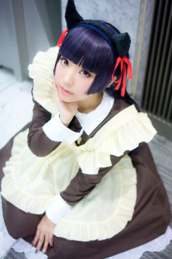 cosplayeverywhere:  Ore no Imoto ga Konna ni Kawaii Wake ga Nai (俺の妹がこんなに可愛いわけがない) ~ Kuroneko (黒猫) [x]