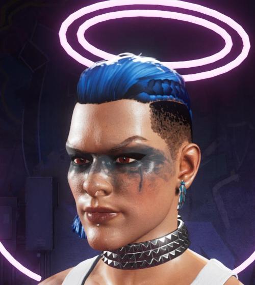 Junker Queen from Overwatch 2 in the Saints Row Boss Factory. I wish I could combine both hairstyles