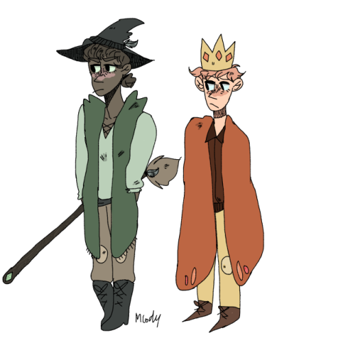 [left new art, right old art] an ode to a simpler time! might post the new one separately later? thi