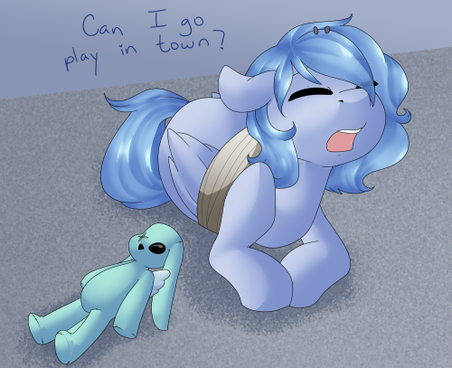 askbubblepop:He flew all by himself! Support Bubblepop on Patreon!x3 D’aww, poor Bubble~ <3
