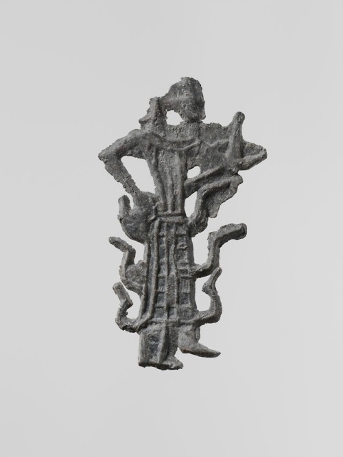 met-greekroman-art:Lead figure of a goddess with an aegis, probably Athena, Greek and Roman ArtMediu