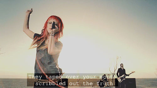 tonight&ndash;alive-paramore:  Hayley from Paramore ( Official Videos )