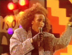 nothingbutwhitney:Whitney’s dance moves