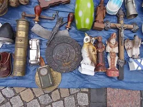  Some antiquities from flea market - Wroclaw, Poland (May 2022). 