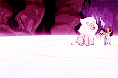 starberry-cupcake:Lion listening to what Steven needs, requested by strawberrydaydreams 