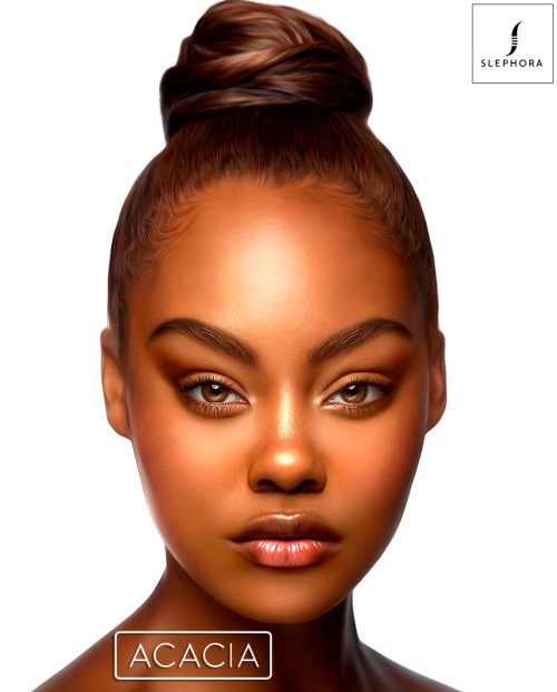 slephora: ACACIA, ALYSON, & ADUT (Full Skin + Facemasks)Here are 3 new full skins & face-mas