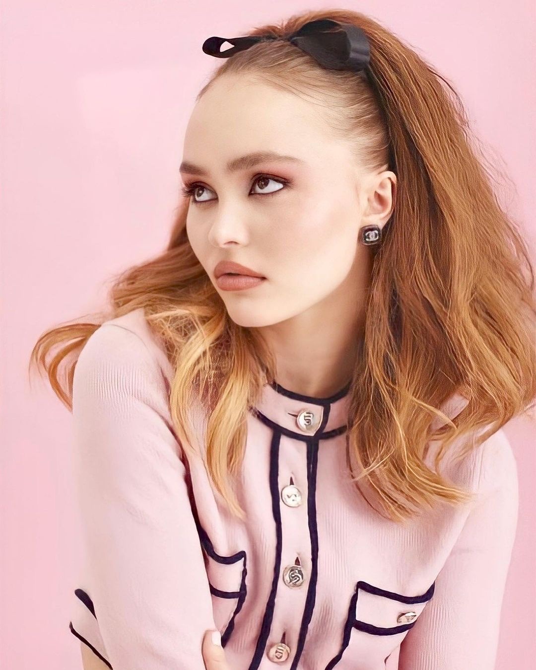 Where Fashion Brats Unite — Lily-Rose Depp Covers Elle Russia, April 2021