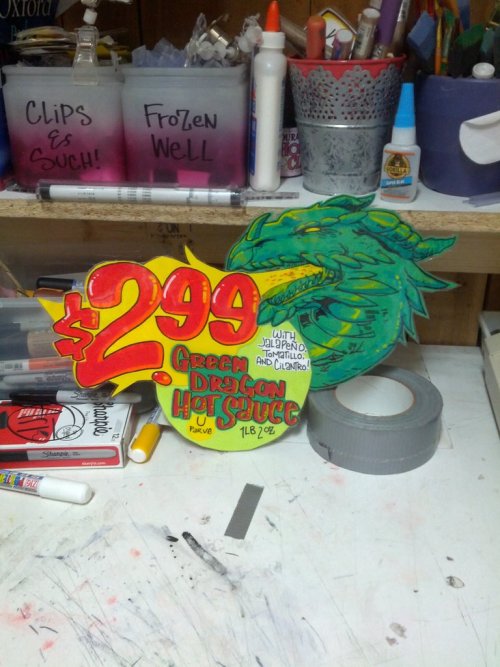 hemorrhedge:  I’m learning to make signs at work now.