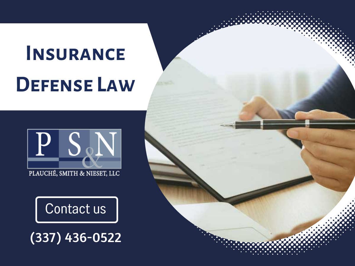 Professional Liability Defense
Our insurance defense attorney is frequently called upon to support a client in legal proceedings regarding an insurance settlement. Call us now at (337) 436-0522.