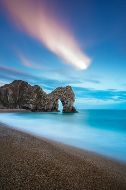 ponderation:Durdle Door at sunset - Dorset,