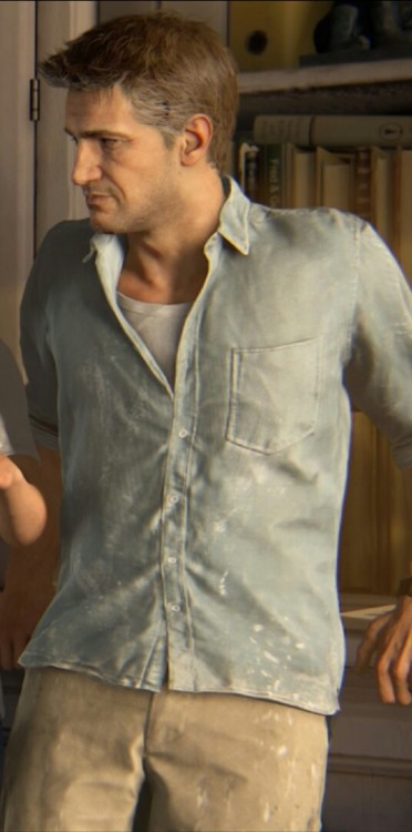 nathandrakeismylover:  nathan-drake-is-a-hero:  Old Nate appreciation   Joining Joel in the rank of VG DILFs