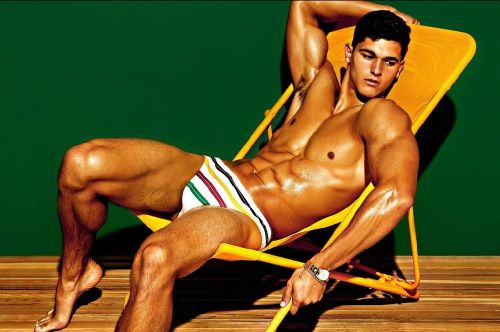 eroticco-magazine:  Models: Trevor Signorino, Cole Monahan & BohemeonUnderwear: Charlie by Matthew Zink@eroticcomag on Instagram