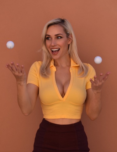 arnold-ziffel:Paige Spiranac can juggle my balls anytime she wants to…Golf