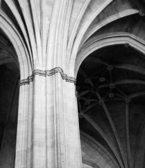 Arcos góticos, catedral, Santo Domingo de la Calzada, 2012.