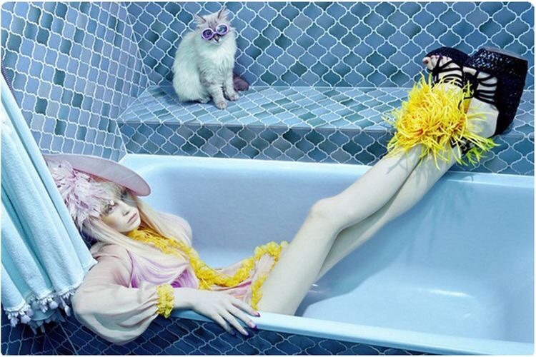 miss-mandy-m:  Siri Tollerod in Dolce &amp; Gabbana photographed by Miles Aldridge