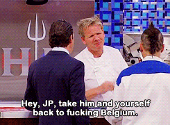 sawsandbees:  yeeitsanna:  raggedyarchangel:  sometimes i look at gordon ramsay and just think  i mean he’s seriously passionate about food and just look at him                 [x]  is there a gordon ramsay fandom? because there should be  count me