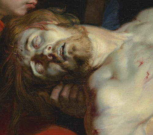 Peter Paul Rubens, The Entombment, details (c. 1612). The Getty Museum, Los Angeles.