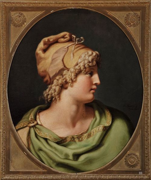 hadrian6: Paris. 1786. Wilhelm Tischbein. German 1751-1829. oil/ canvas. hadrian6.tumblr.com