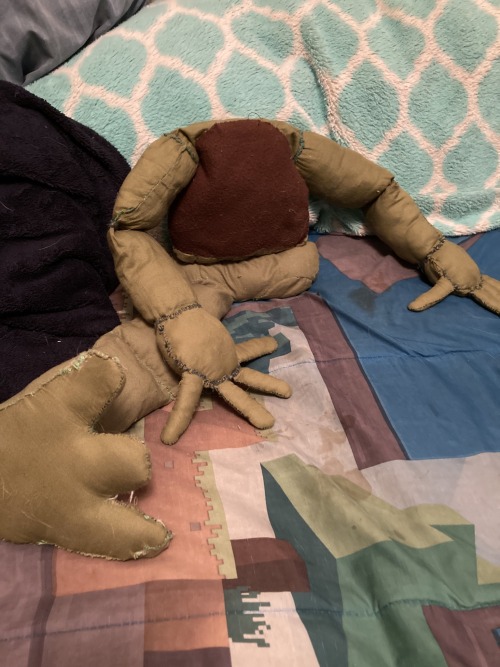 This Is My Idea Of How I Can Connect The Torso To The Abdomen Using A 3 Inch Metal Rod Now I Just Need
