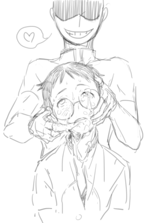 this-puppy-flies-too:  komari/onoda/todo/manami doodle dump