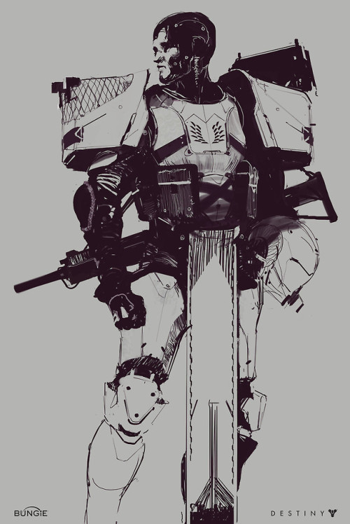 thecollectibles:  Destiny 2 concept drawings by adult photos