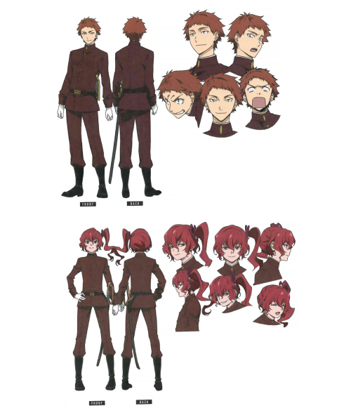 Bungou Stray Dogs Season 4-5 Characters Sheets From Official Guidebook Gongeroku. Scanned By Me.