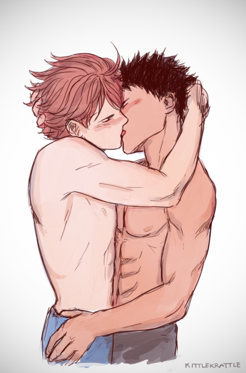 kittlekrattle:  iwaoi doodle dump based on suggestivescribe‘s Conquering the Great King (ﾉ◕ヮ◕)ﾉ*:･ﾟ✧ ppppparticularly their um, activities 