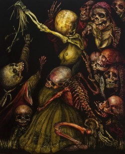 scribe4haxan:  The Seven Deadly Sins Series: Envy (2015 - Oil on linen) - Terry Taylor