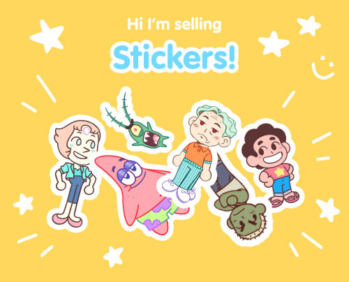 Stickers!!!! Dm me here or on my instagram (_.ninarosa._) or on my twitter (ninarosanino) if you’re 