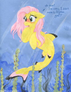 youobviouslyloveoctavia:  Fluttershark! by