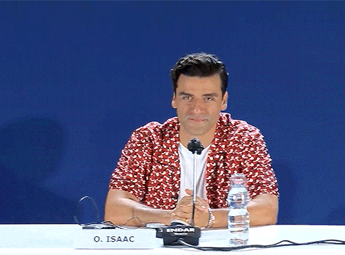 santiagogarcia: OSCAR ISAAC at the 78th Venice Film Festival HBO Scenes From a Marriage press confer
