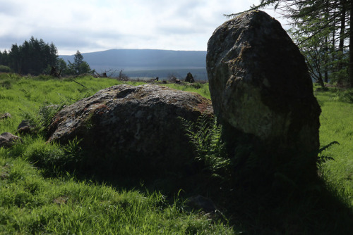 ‘Nine Stanes’ Stone Circle, nr Banchory, Scotland, 30.5.18.There is something really magical about t