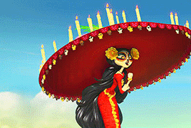 beanarie: the moods of la muerte set 2 - fiery, spirited 