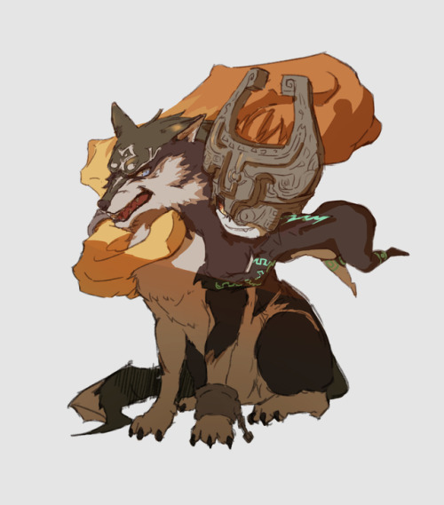 wroage: 【Wolf Link & Midna】 - Great Sea Journal