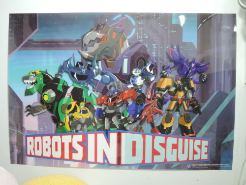 RID2015 pvc poster I bought today.The picture is printed on semi-transparent pvc film so it won&rsqu