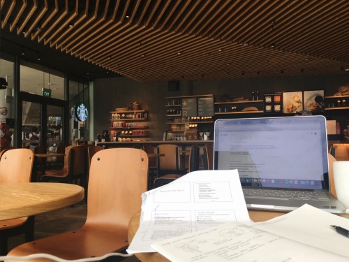 lacedelephants:Checking out the new Starbucks today
