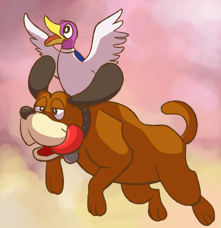 Duck Hunt for norkia! I&rsquo;m not going to lie, I had a LOT of fun drawing
