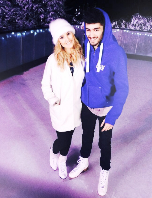 perriesbabes:Happy new year everyone! Here’s to an amazing 2014! :D Zayn&Perrie Xx
