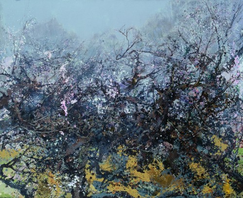 insipit:Hong Ling (洪凌) (1955, China)Abstract landscapesHong Ling is a contemporary Chinese painter, 