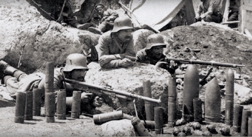 greatwar-1914:September 18, 1918 - Bulgarians Stave Off Collapse at Lake DoiranPictured - The Bulgar