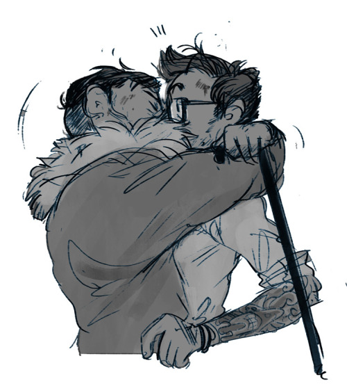 saltbay:ohno I read a bunch of fanfics and then drew kees