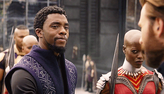 getinmelanin011:  nys30:  wildaboutchrisevans:   beardedchrisevans:  T'Challa &amp;