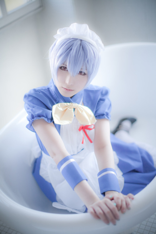 Neon Genesis Evangelion - Rei Ayanami [Maid Outfit] (LeChat) 4-2HELP US GROW Like,Comment & Share.CosplayJapaneseGirls1.5 - www.facebook.com/CosplayJapaneseGirls1.5CosplayJapaneseGirls2 - www.facebook.com/CosplayJapaneseGirl2tumblr - http://cosplayjap