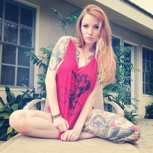 Latest Tattoo Designs and Babes with New Tattooes