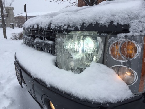 Range Rover is icy. Literally.