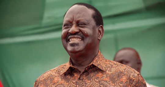 Raila To Lower Teachers' Entry Grade In North Eastern