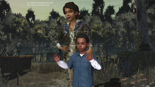 Hello!Clementine and AJ from The Walking Dead The Final Season (Telltale Games)