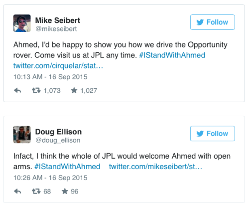 micdotcom:The biggest names in science and tech are rallying behind Ahmed Mohamed 